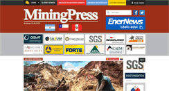 Desktop Screenshot of miningpress.com